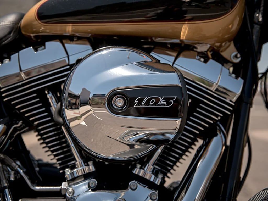 Harley-Davidson Fat Boy Engine From Right