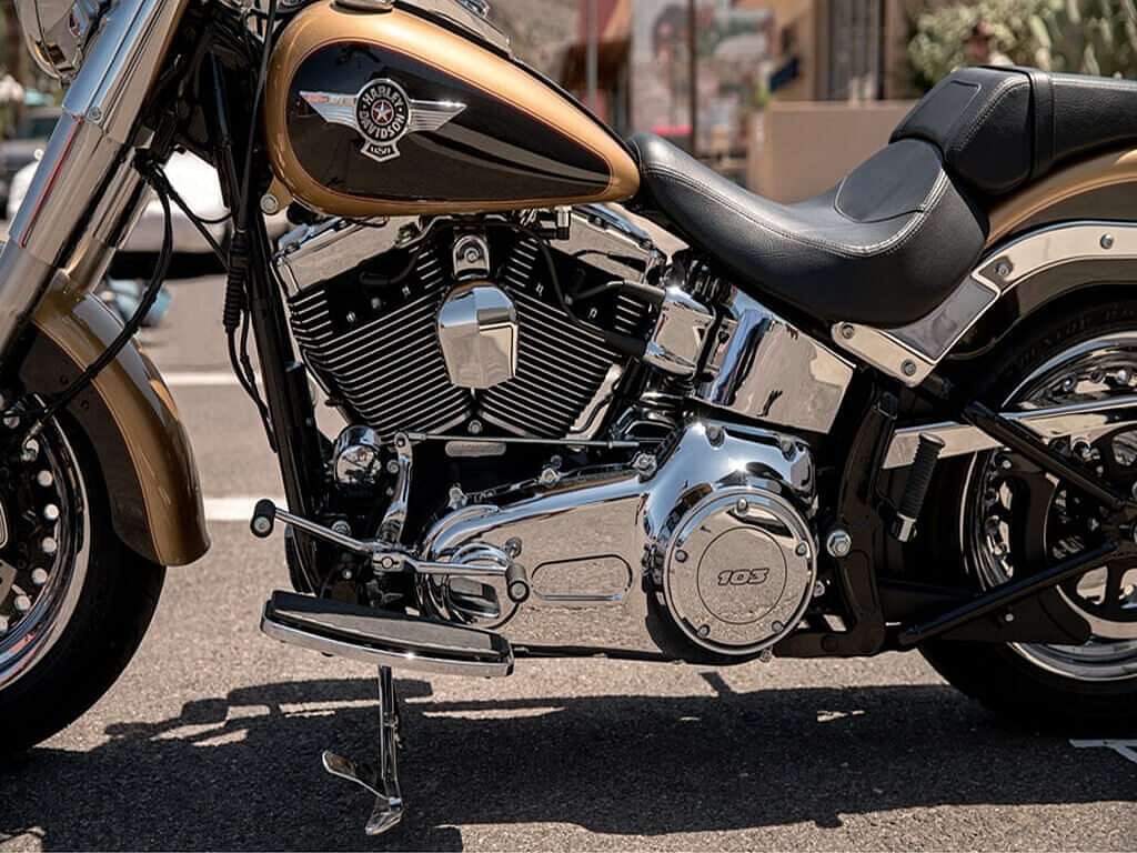 Harley-Davidson Fat Boy 114 Engine From Left