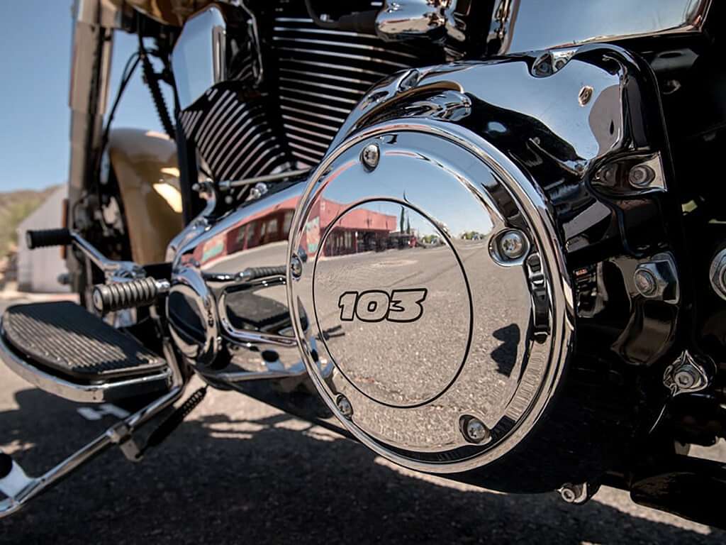 Harley-Davidson Fat Boy Engine From Left