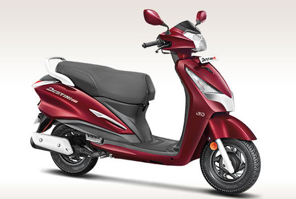 Hero Destini 125 2021-2022 Side Profile LR