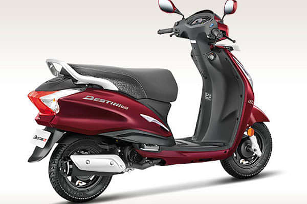 Hero Destini 125 2018-2022 Rear Side Profile