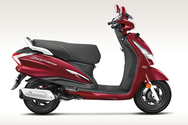 Hero Destini 125 2021-2022 Side Profile LR