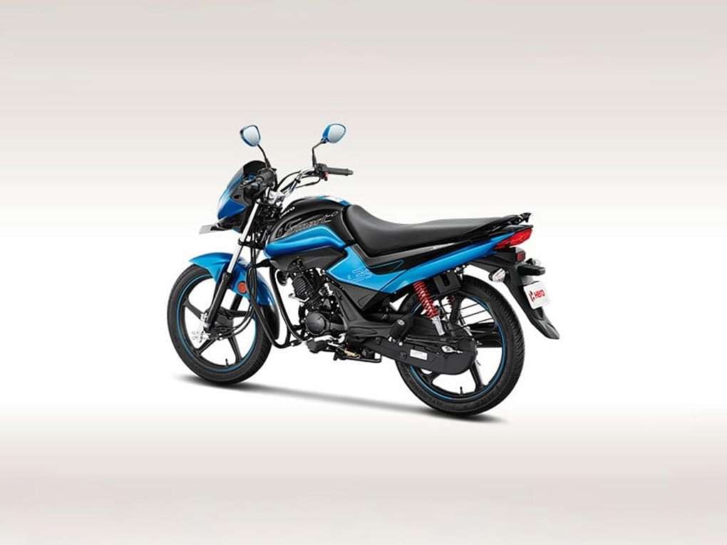 Hero Splendor i-Smart BS6 Side Profile LR