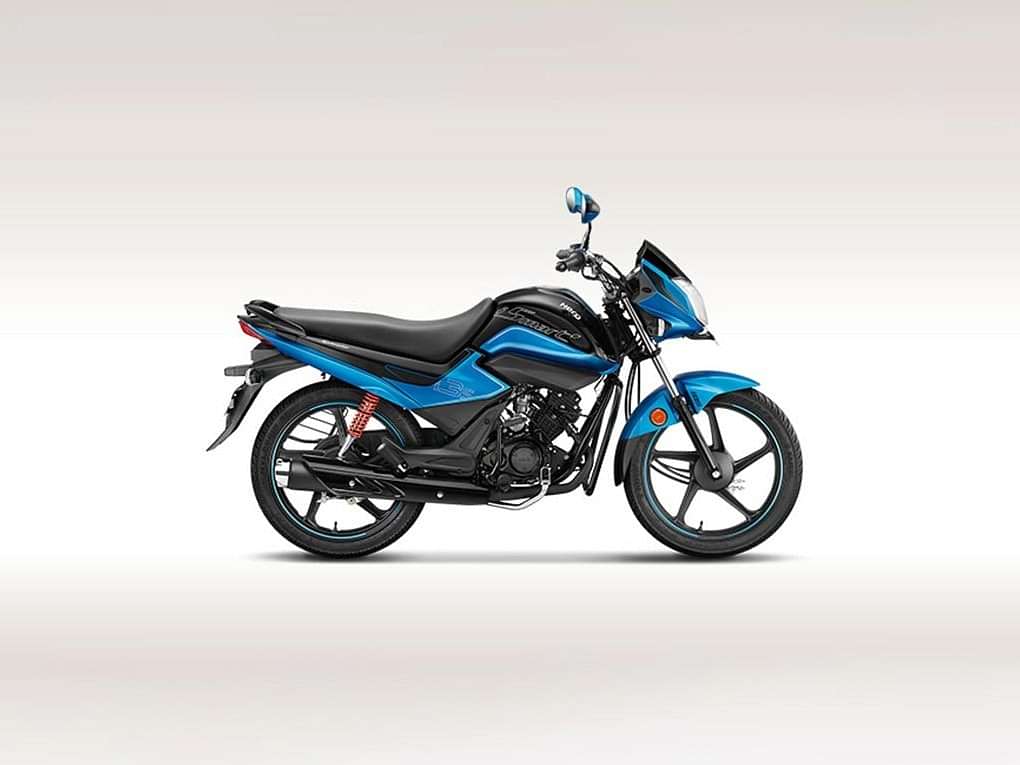 Hero Splendor i-Smart BS6 Side Profile LR