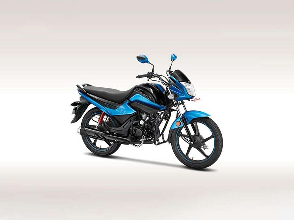 Hero Splendor i-Smart BS6 Side Profile LR