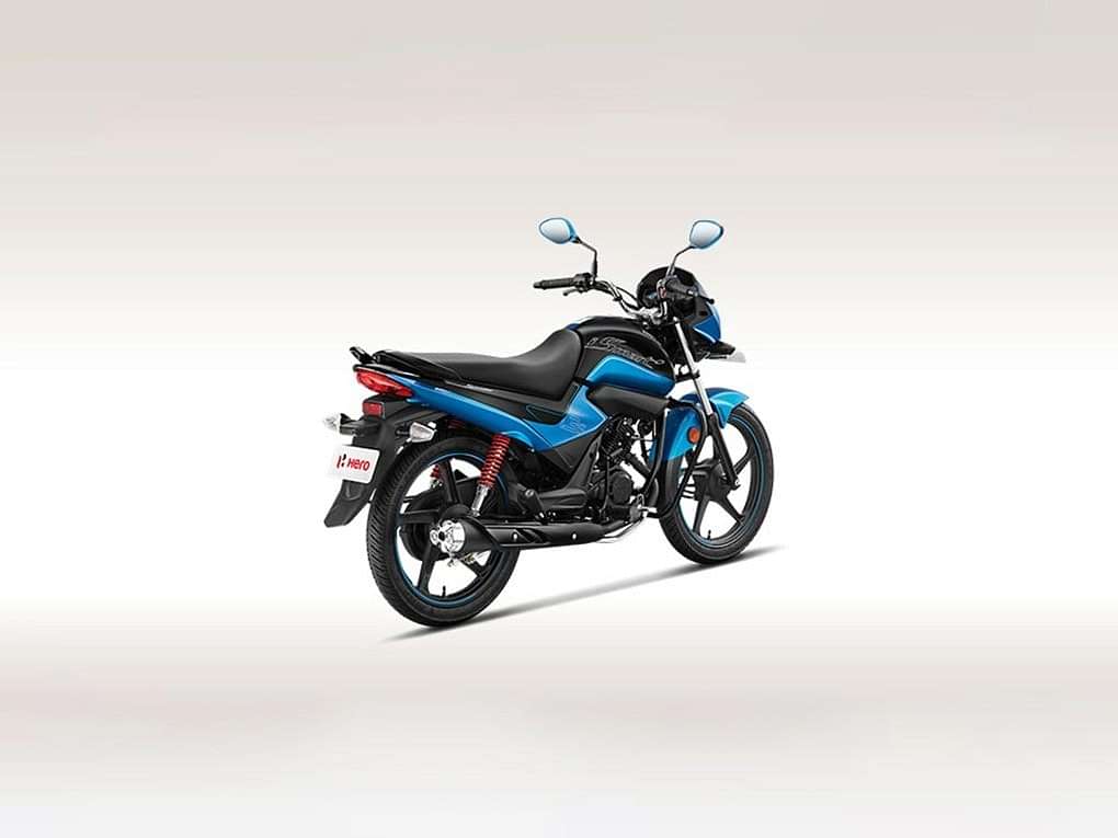 Hero Splendor i-Smart BS6 Side Profile LR