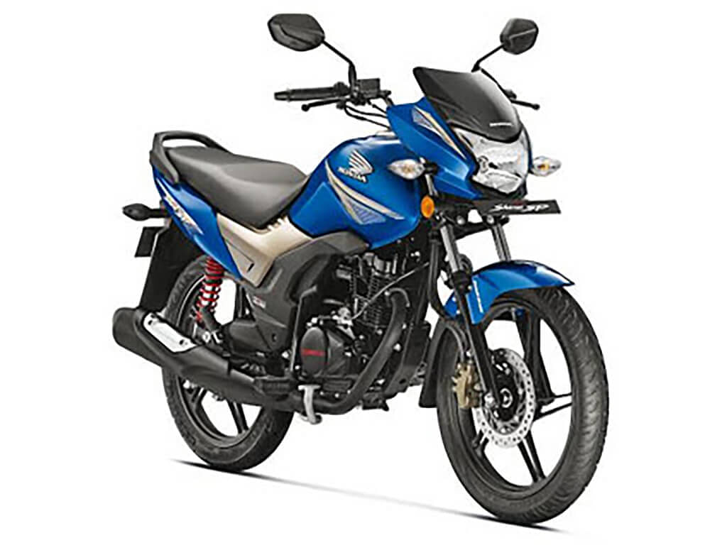 Honda shine sp discount new model blue colour