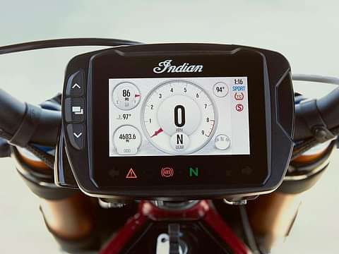 Indian Motorcycle FTR 1200 Rally Titanium Smoke Speedometer