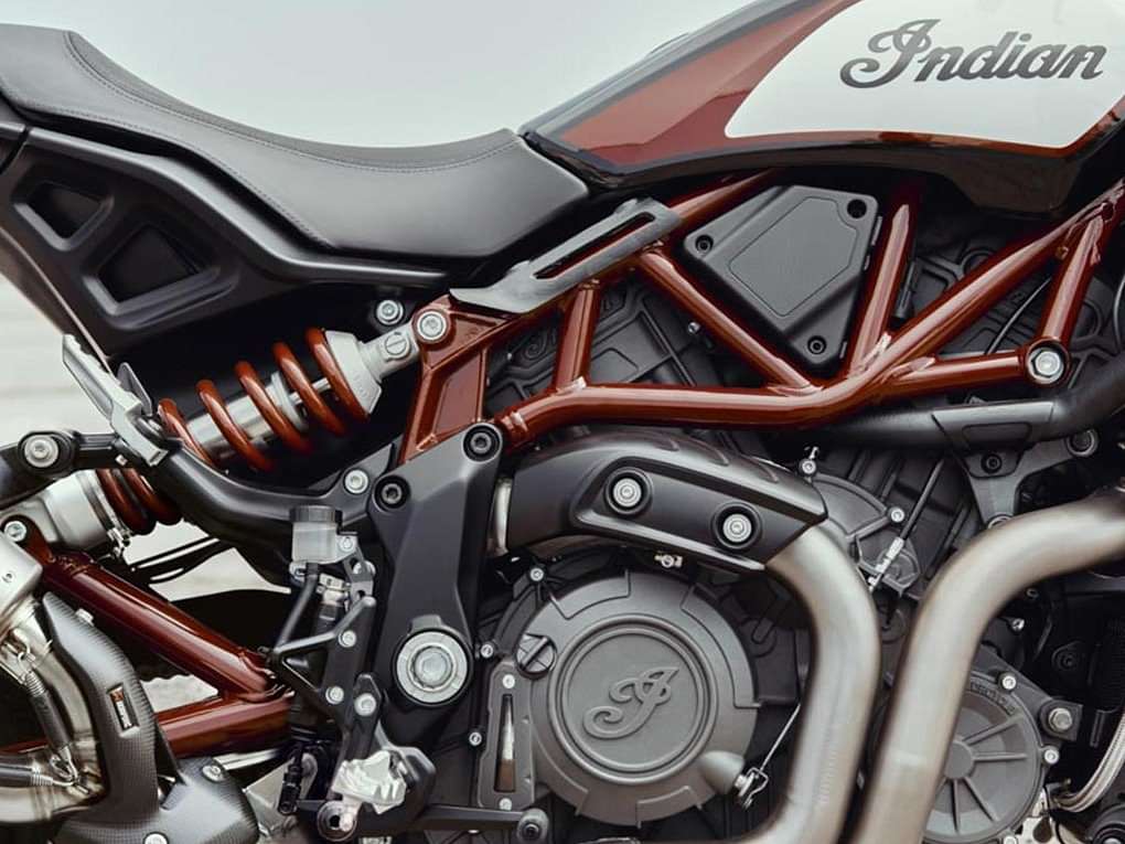 Indian Motorcycle FTR 1200 Engine From Left