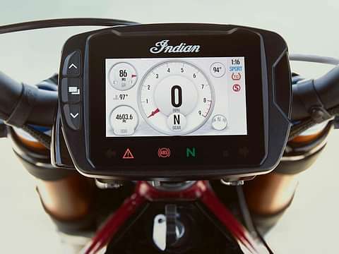Indian Motorcycle FTR 1200 S White Smoke TFT / Instrument Cluster