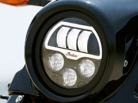 Indian FTR 1200 Black Smoke Head Light