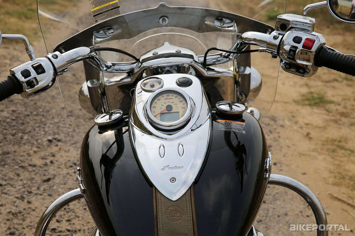 Indian Motorcycle Indian Chief Vintage Moving shot
