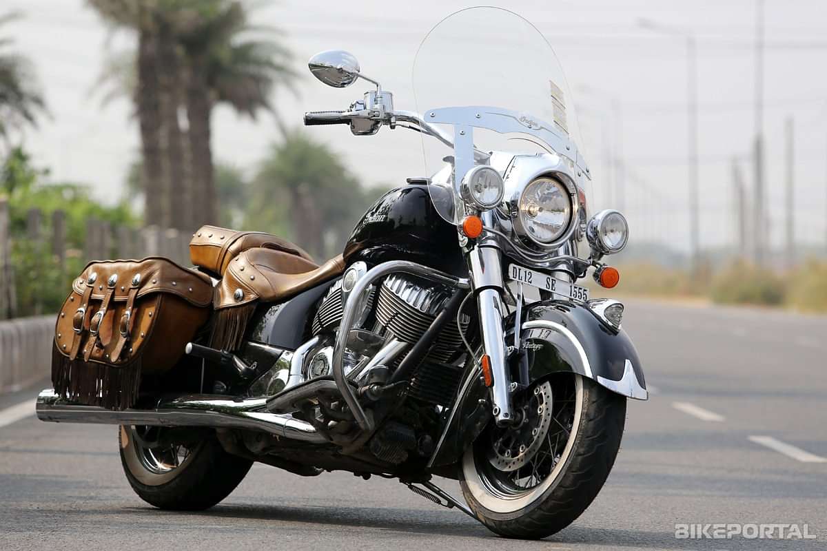 Indian Motorcycle Indian Chief Vintage Front Side Profile
