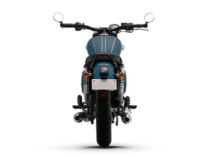 JAWA Forty Two Nebula Blue  Single Channel ABS Rear View