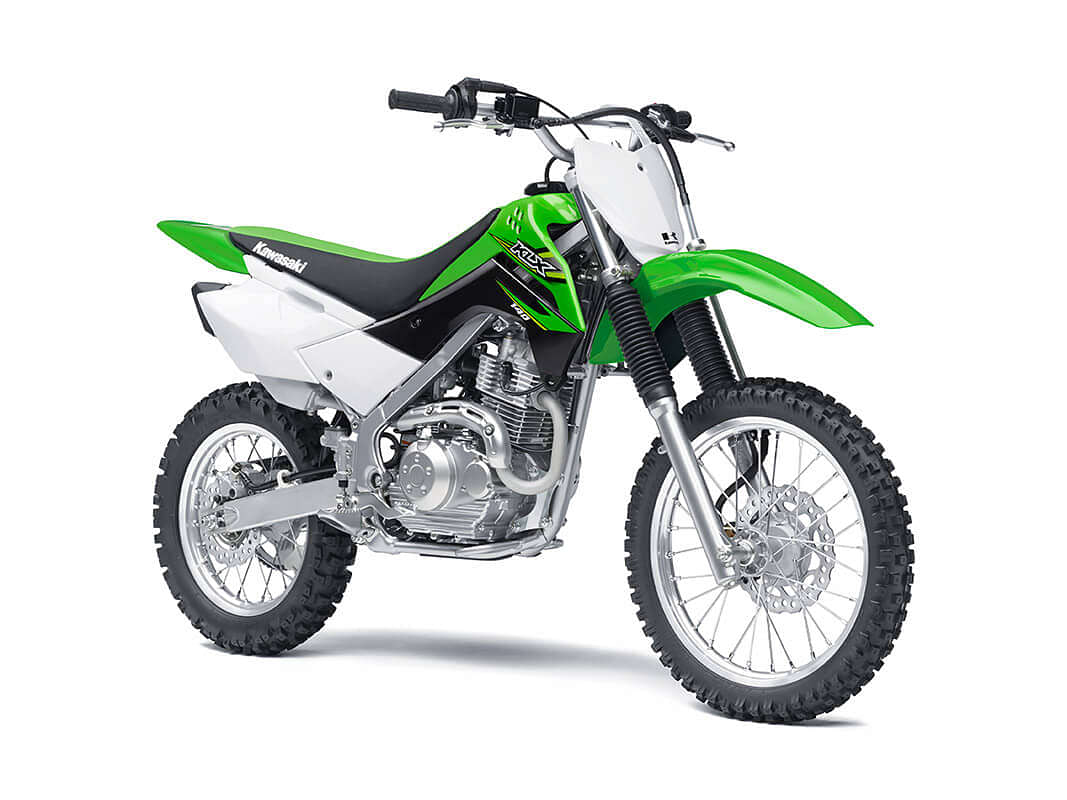 Kawasaki KLX 140 Right Front Three Quarter