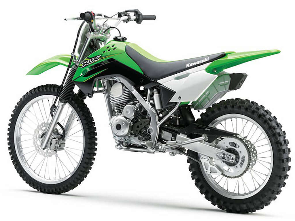 Kawasaki KLX 140 Left Rear Three Quarter