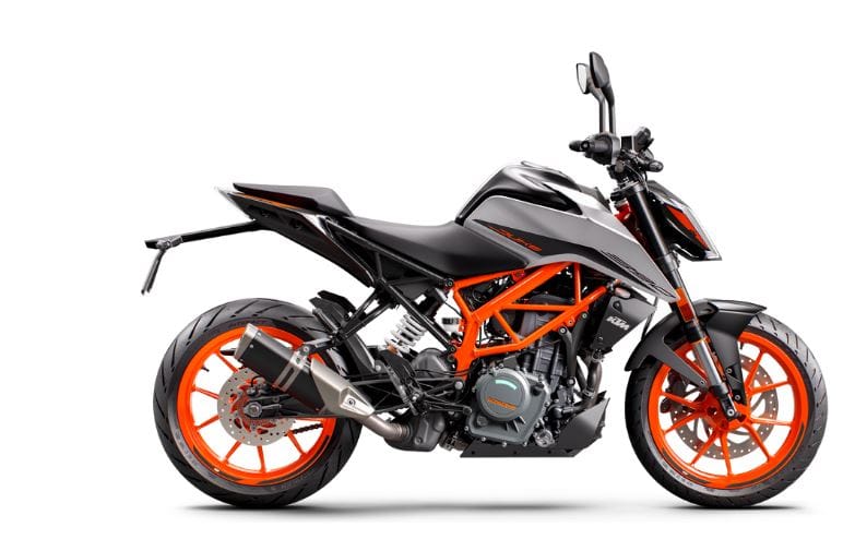 KTM 390 Duke ABS 2020-2023 Side Profile LR