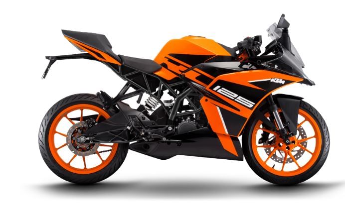 KTM RC 125 2020-2022 Side Profile LR