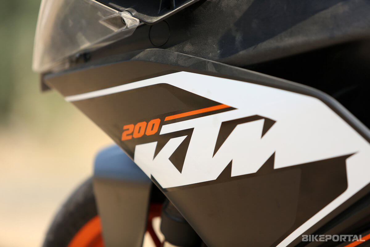KTM RC 200 2020-2022 Logo