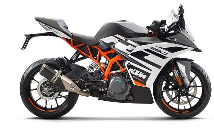 KTM RC 390 2020-2022 Side Profile LR