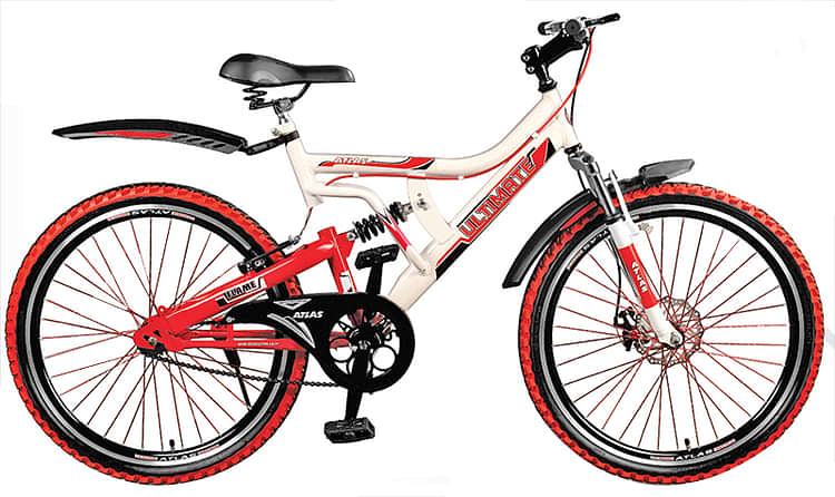 Atlas cycle best sale red colour