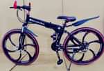 Mercedes Benz Fat Foldable Cycle Black