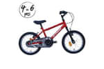 Btwin Riverside 100 Red Hybrid Cycle