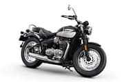 Triumph Bonneville Speedmaster Jet Black/Pacific Blue/Silver Ice bike
