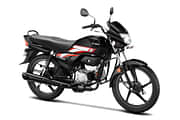 Hero HF Deluxe Black and Accent bike