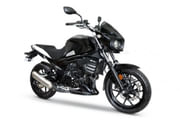 Mahindra Mojo 300 BS6 Black Pearl bike