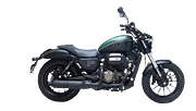 QJ Motor SRV 300 Green bike