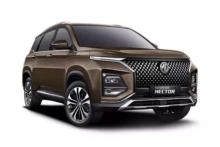 Cost of mg hector electric outlet car