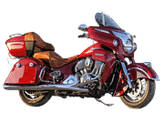 Indian Motorcycle Roadmaster Dark Horse Black Smoke bike