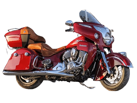 Indian Motorcycle Roadmaster Dark Horse Silver Quartz Smoke Profile Image