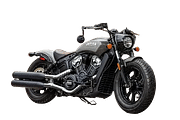 Indian Motorcycle Scout Bobber Maroon Metallic Smoke bike