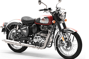 Royal Enfield Classic 350 Halcyon Series Dual Channel bike