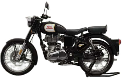 Motorcycle Royal Enfield Classic 350 Efi Bs6 Chrome Black Royal