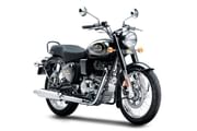Royal Enfield Bullet 350 Battalion Black bike