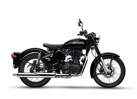 Royal enfield 350 classic full deals black