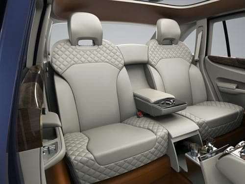 Bentley Bentayga Rear Seats
