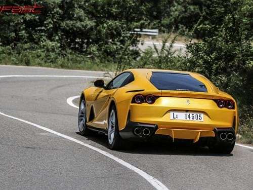 Ferrari 812 Left Rear Three Quarter