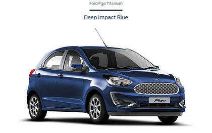 Ford Figo Titanium Blu 1.2 Ti-VCT Front Profile