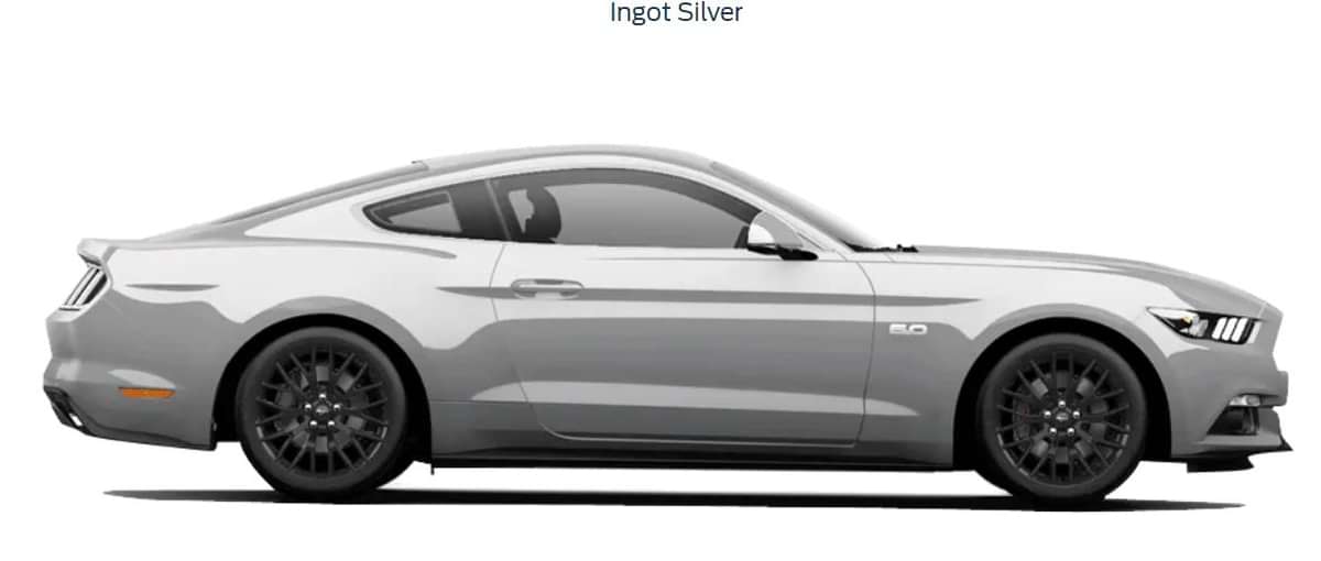 Ford Mustang 2020-2021 Side Profile