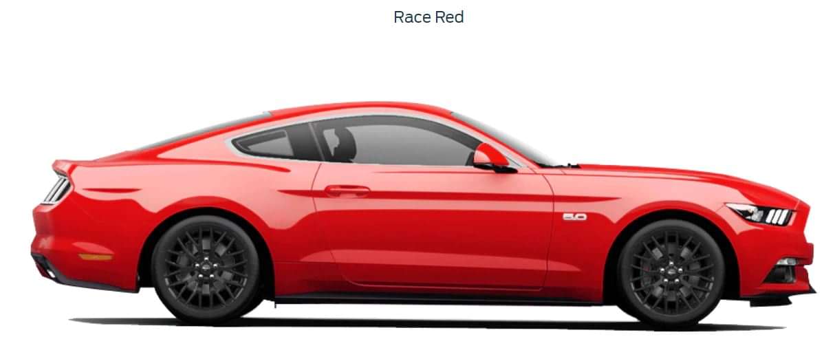 Ford Mustang 2020-2021 Side Profile