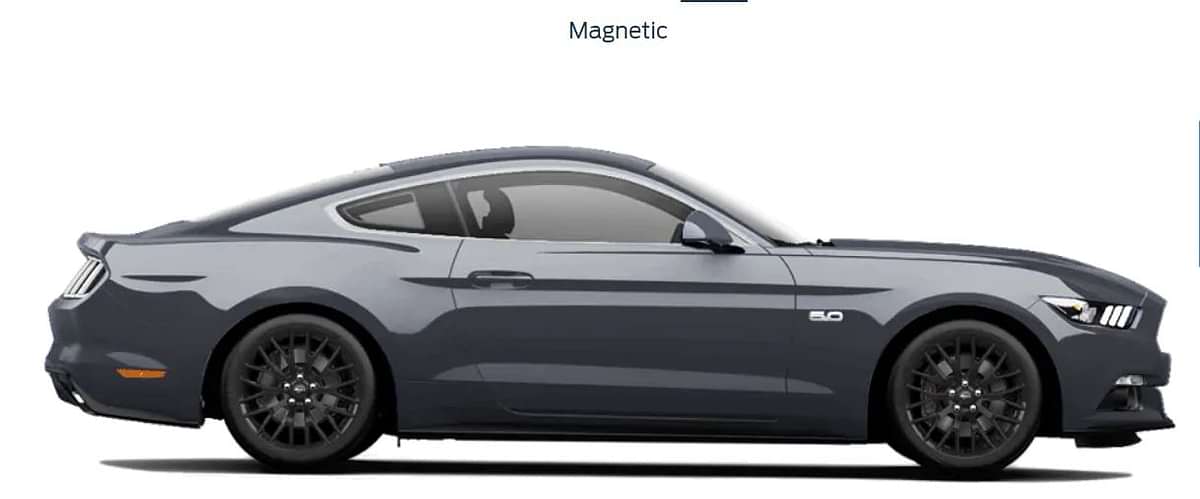 Ford Mustang 2020-2021 Side Profile