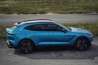 Aston Martin DBX Left Side View Aston Martin DBX Left Side View