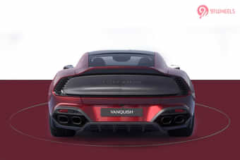 Aston Martin Vanquish Rear View Aston Martin Vanquish Rear View