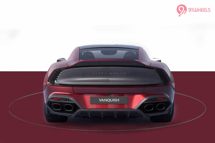 Aston Martin Vanquish Rear View Aston Martin Vanquish Rear View