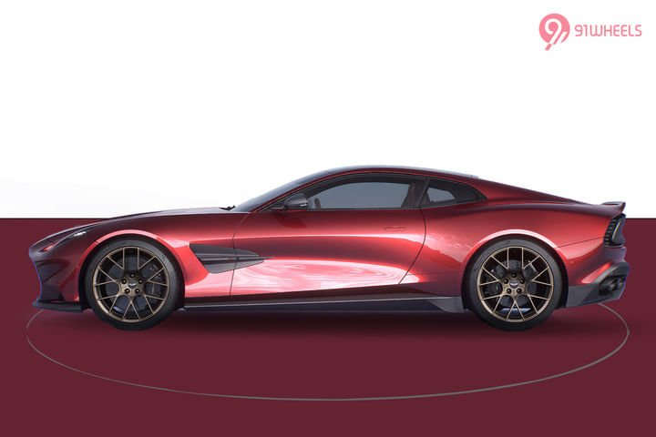 Aston Martin Vanquish Left Side View