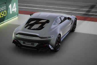 Aston Martin Vantage Right Rear Three Quarter Aston Martin Vantage Right Rear Three Quarter